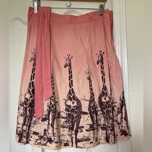 Giraffe skirt